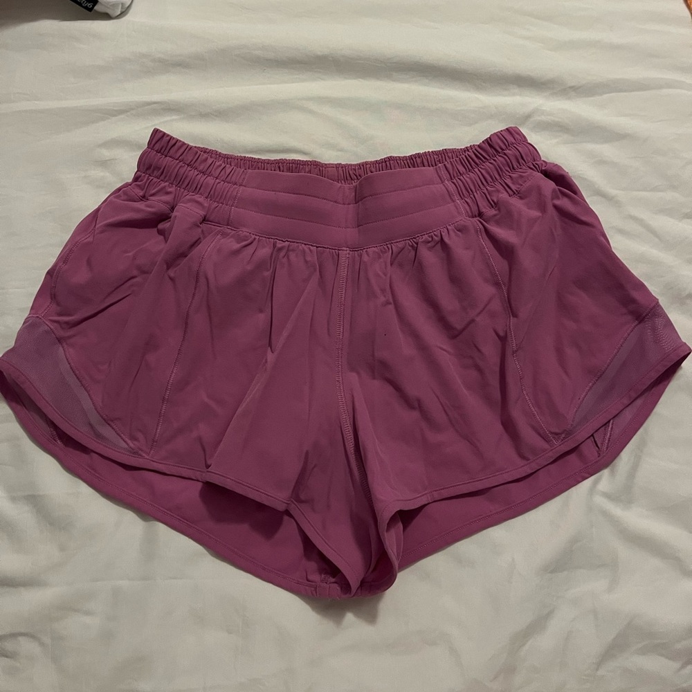 Purple Hotty hot lululemon shorts